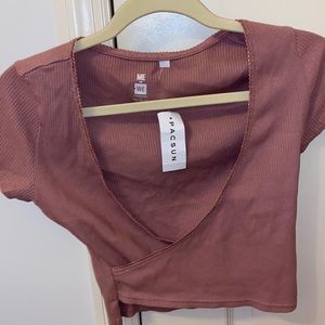 Me To We Surplice Wrap